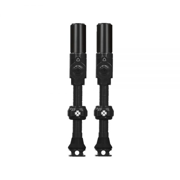 MUC-OFF - KIT VALVULAS TUBELESS BIG BORE HYBRID GRANDE - NEGRO