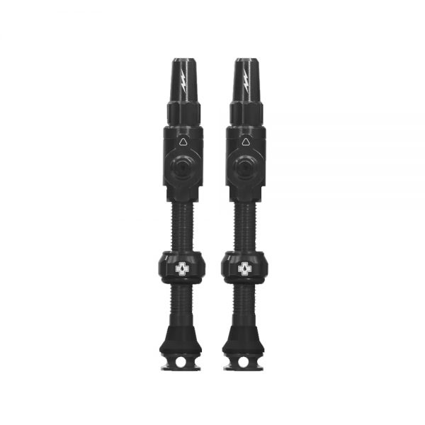 MUC-OFF - KIT VALVULAS TUBELESS BIG BORE LITE GRANDE - NEGRO