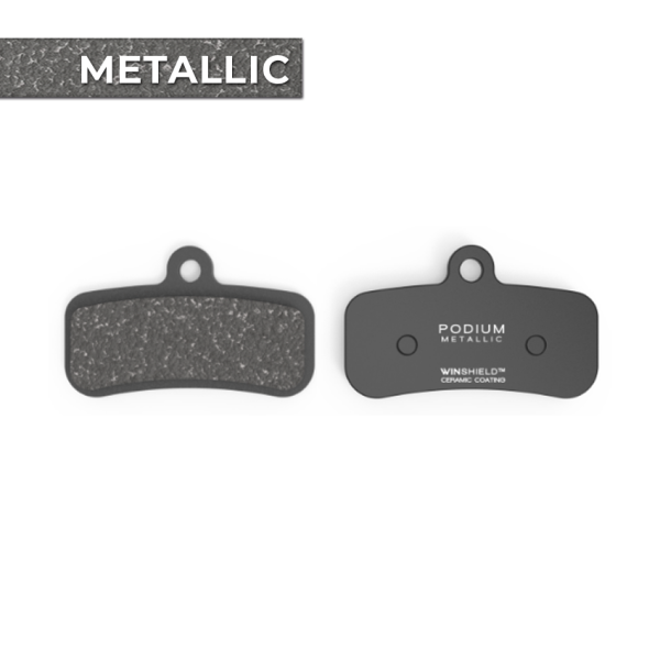 AMP PASTILLA DE FRENO PODIUM METALICO SHIMANO 4 PISTONS
