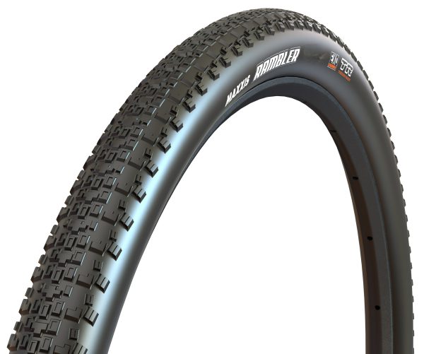 LLANTA MAXXIS RAMBLER V2 - 700x45C / PLEGABLE / NEGRO / 120 TPI / HYPR-X/EXO/TR