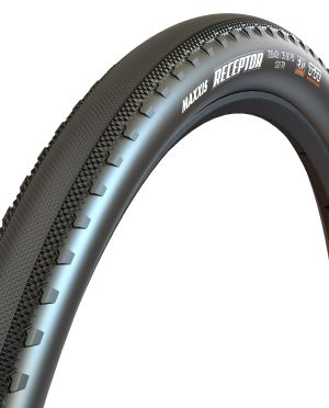 LLANTA MAXXIS RECEPTOR - 700x40C / PLEGABLE / NEGRO / 120 TPI / EXO/TR