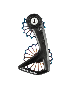 CERAMICSPEED OSPW RS 3D TITANIUM PARA SRAM RED/FORCE AXS OIL SLICK