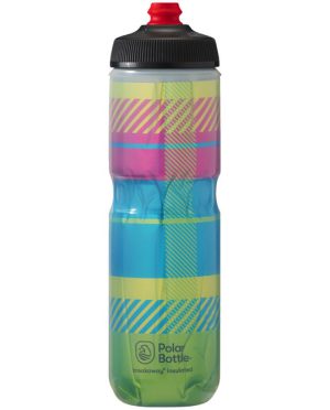 ÁNFORA TÉRMICA POLAR DE 24 OZ BREAKAWAY - TARTAN GREEN/BLUE