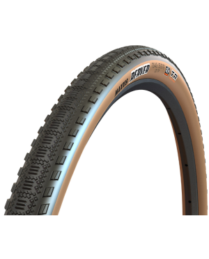 LLANTA MAXXIS REAVER - 700x45C / PLEGABLE / CAFÉ / 120 TPI / 60 PSI / TUBELESS / HYPR-X / EXO