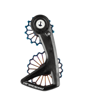 CERAMICSPEED OSPW RS 3D TITANIUM SRAM RED D1/E1 FORCE D1 V3 OIL SLICK PVD CTD