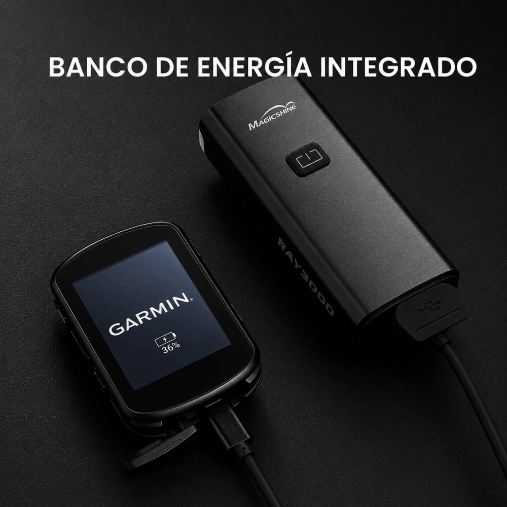 LAMPARA DELANTERA MAGICSHINE - RAY 3000 - Imagen 12