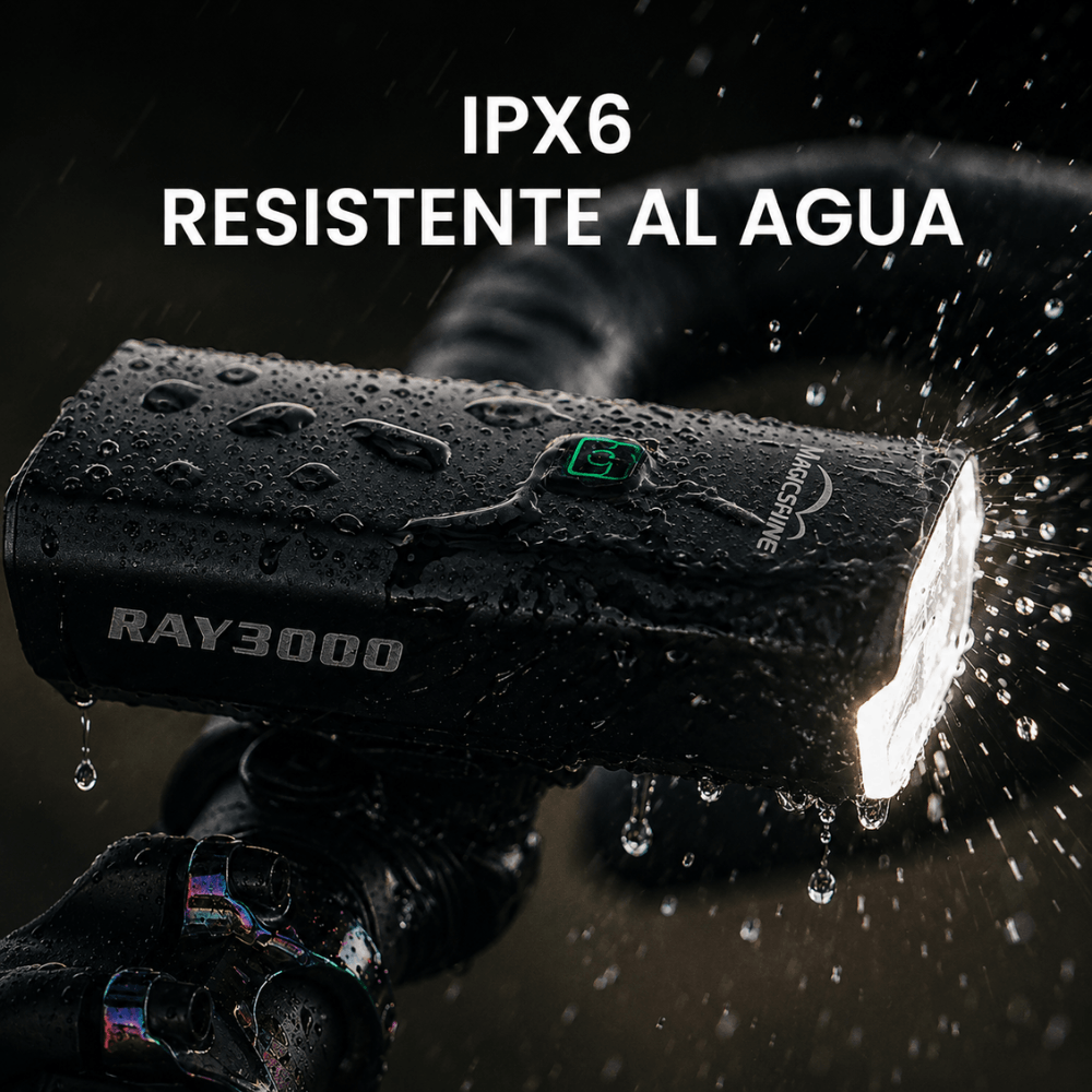 LAMPARA DELANTERA MAGICSHINE - RAY 3000 - Imagen 7