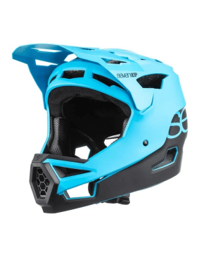 CASCO 7iDP PROJECT 23 ABS FULL FACE HELMET – AZUL / NEGRO