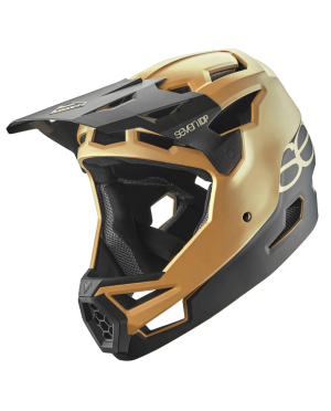 CASCO 7iDP PROJECT 23 ABS FULL FACE HELMET - DORADO / NEGRO